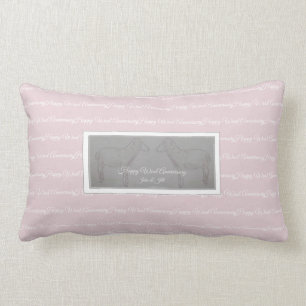 7ème coussin heureux de moutons d'anniversaire de