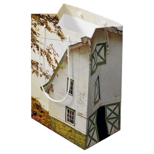 7lx4.5wx10h sac cadeau moyen Sunset Grange Pays Ru (Dos Angle)