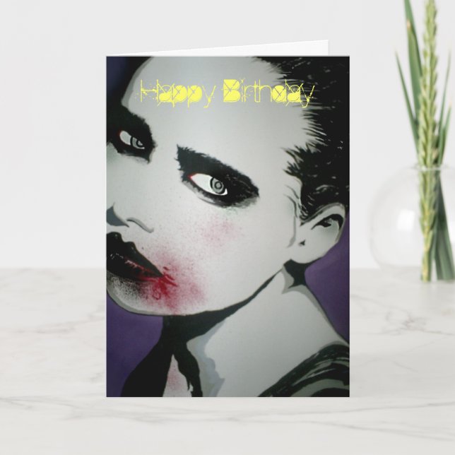 '7th Ave. Carte d'anniversaire de Undead' (Zombie) (Devant)