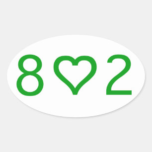 802 Stickers Ovaux