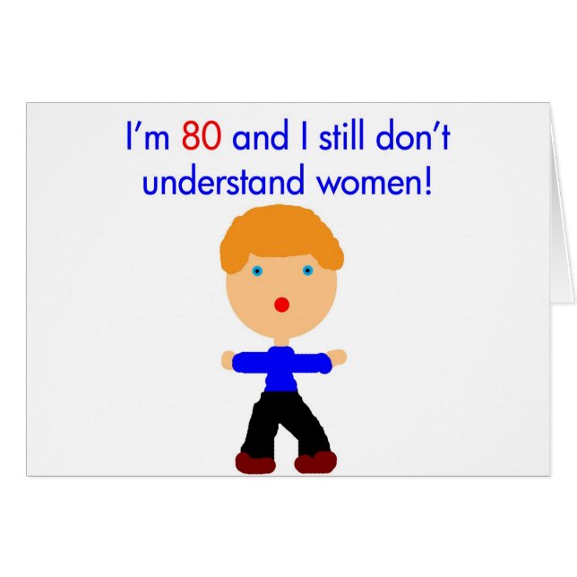 80 ne comprenez pas les femmes (Devant horizontal)