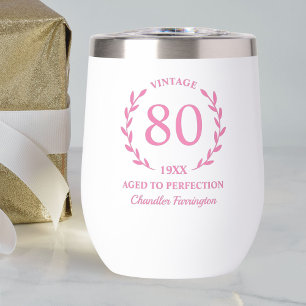 80e anniversaire Âgé à la perfection Nom personnal