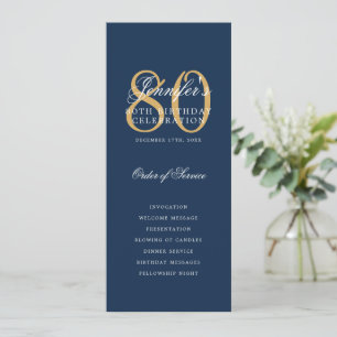 80e anniversaire Programme Gold Marine Merci