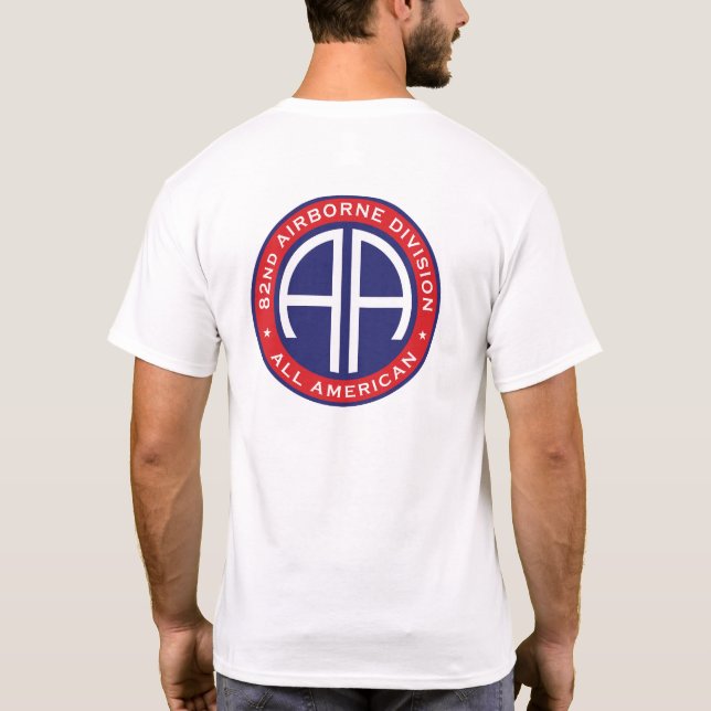 82e division aéroportée Tous les T-shirts Emblem a (Dos)