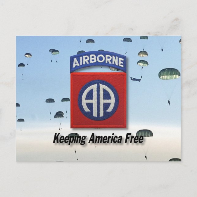 82e division de cartes postales de l'armée de l'ai (Devant)