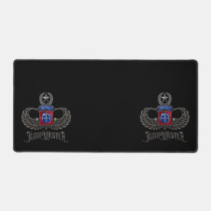 82e Mat de bureau noir pour jumpmaster aéroporté