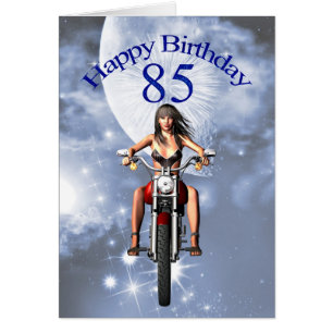 85e anniversaire avec une fille de motards