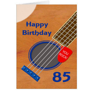 85e anniversaire Guitare Joueur Anniversaire