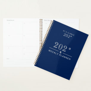 8,5 x 11 Navy Planner 202*-2* pour le domicile ou 