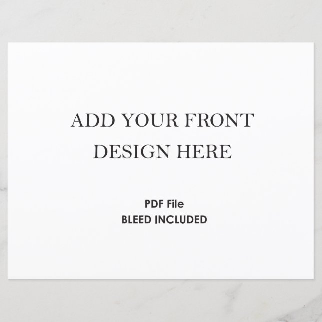 8.5x11" Print _Horizontal Double sided  (Devant)