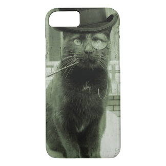 8/7 coque iphone de chat vapeur vintage