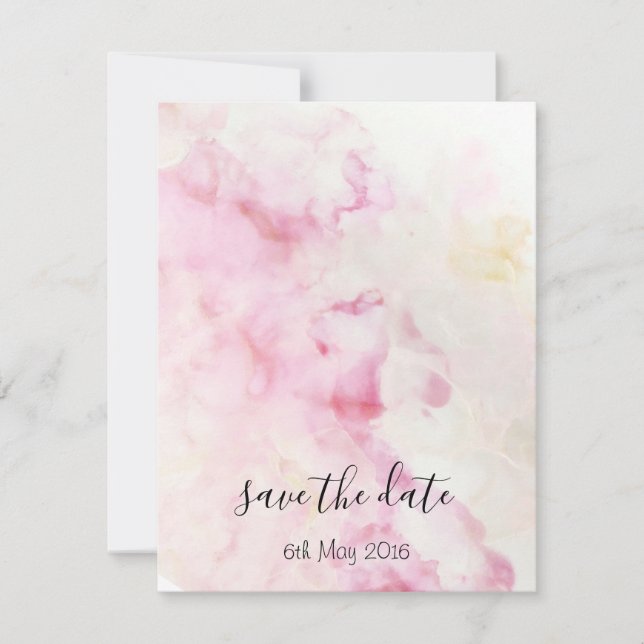 8.9 x 12.7 Flat Save The Date Card (Devant)