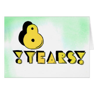 carte de voeux 8 ans