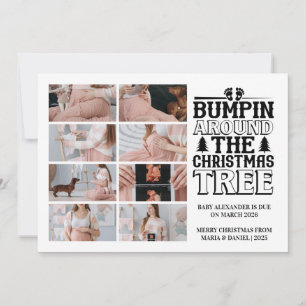 8 Photo Arbre de Noël Grossesse Faire-part