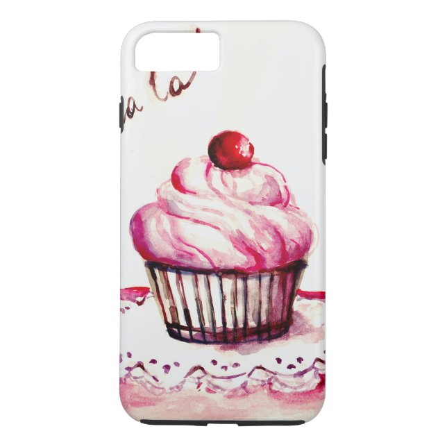 8 Plus/7 Plus Coque iphone de petit gâteau (Dos)