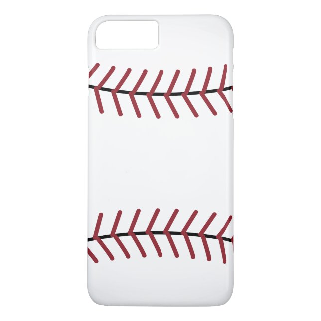 8 Plus/7 Plus Couverture coque iphone de base-ball (Dos)