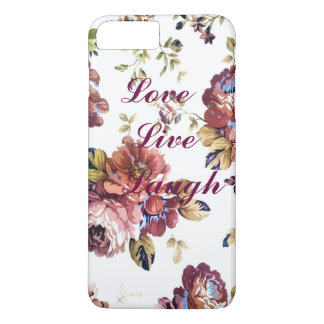 8 Plus/7 Plus Floral Love Live Lauder coque iphone
