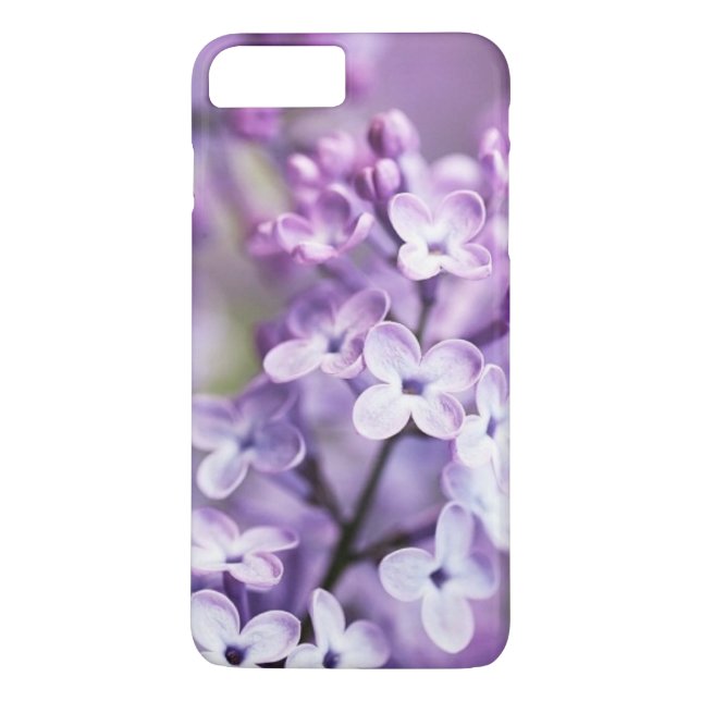 8 Plus/7 Plus Joli coque iphone design Lilac (Dos)