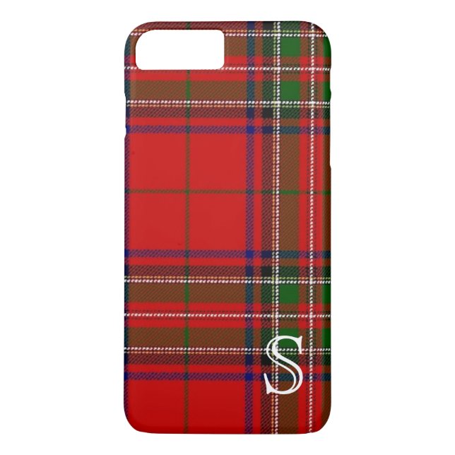 8 Plus/7 Plus Stewart Tartan coque iphone (Dos)