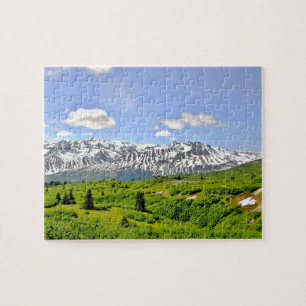 8" x 10" puzzle 110 morceaux de pays de l'Alaska