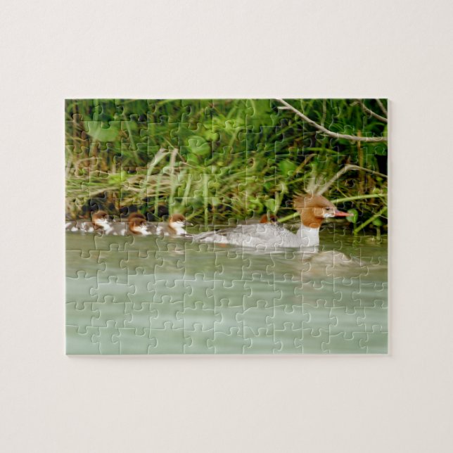8" x 10" Puzzle 110 pièces de canard et de canard (Horizontal)
