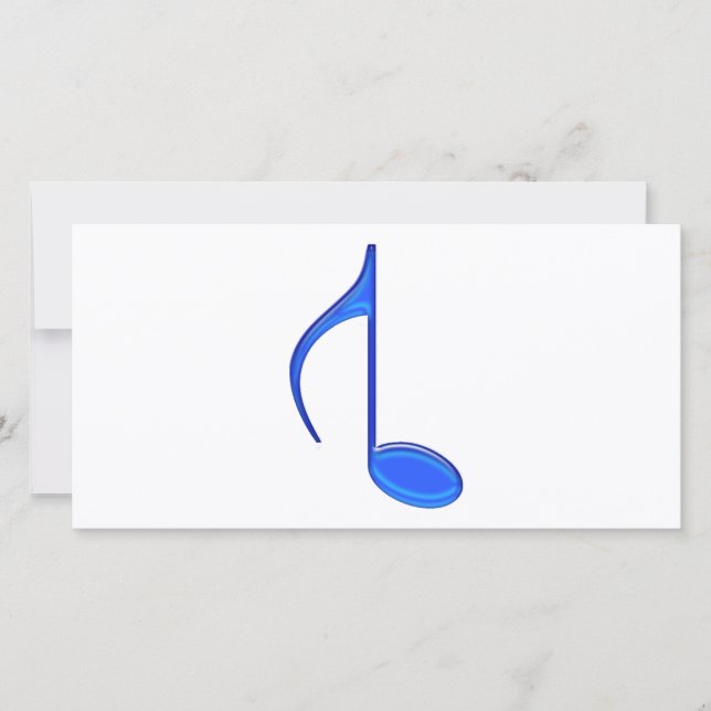 8e Note Créée Arrières Royal Blue Large (Devant)