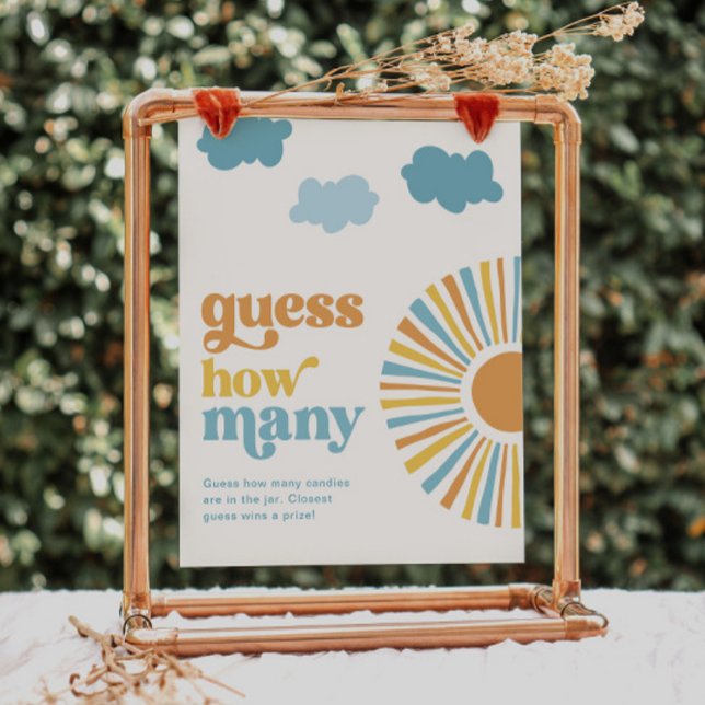 8x10 pouces Sun Devine Combien De Jeu Signe (Créateur téléchargé)