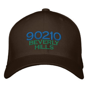 90210 BEVERLY HILLS CALIFORNIA CASQUETTE