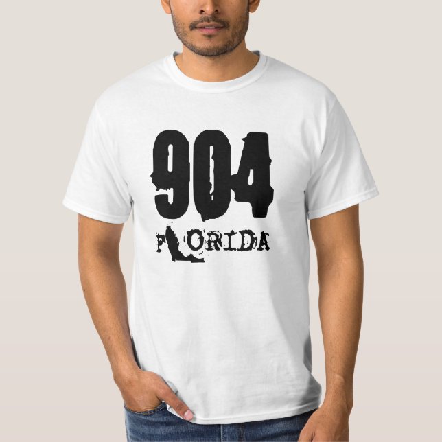 904 Jacksonville, T-shirt de FL (Devant)