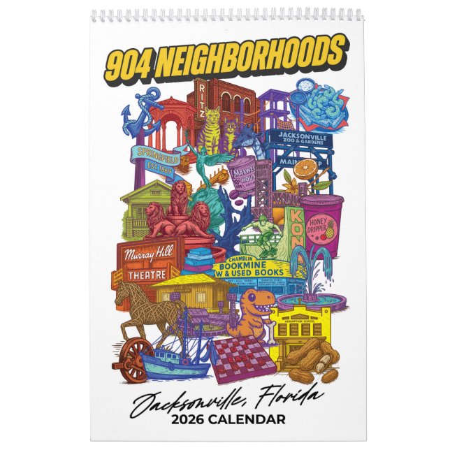 904 Quartiers 2026 Calendrier (Protection)