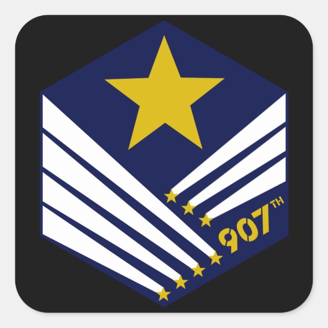 907e autocollant de crête (non en détresse) (Devant)