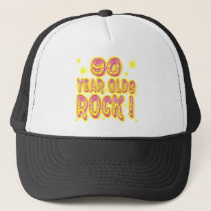 90 ans de roche ! Casquette (rose)