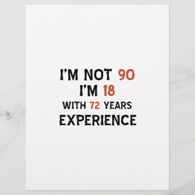 90e anniversaire de cool (Devant)