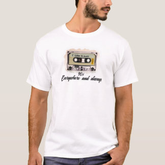 90s Music Cassette T-Shirt – I Listen to Music