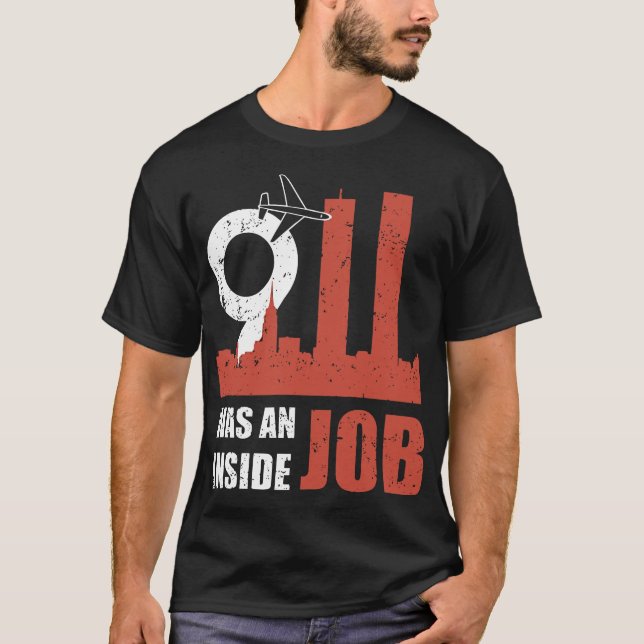911 étaient les T-shirts d'un geek du travail (Devant)