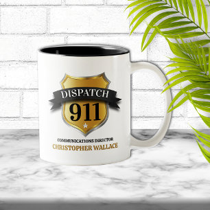 911 Opérateur d'expédition Café Mug personnalisé