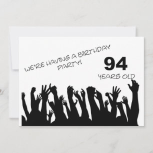 94ème invitation à la fête avec foule