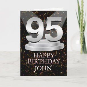 95th Birthday Spotlights Ajouter une carte de nom