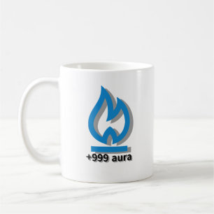 +999 aura rouleaux mème café, tasse de chocolat ch