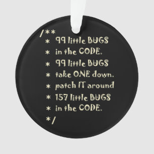 99 Bugs Dans Le Logiciel Code Drôle Ingénieur Te