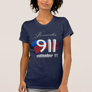 9/11 rappelez-vous le 11 septembre - T-shirt de