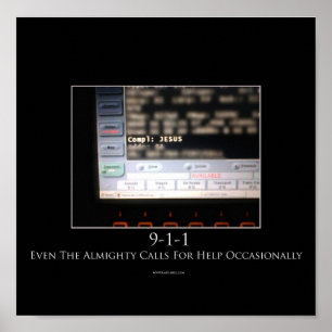 9-1-1 Affiche motivationnelle