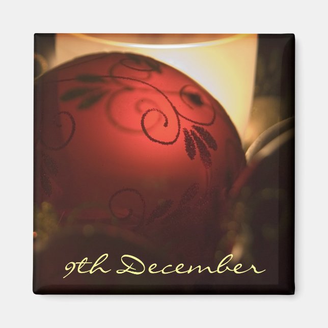 9 décembre ・ Bauble ・ Magnet (Devant)