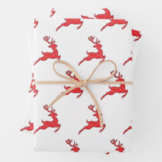 9 Reindeers Wrapper Papier