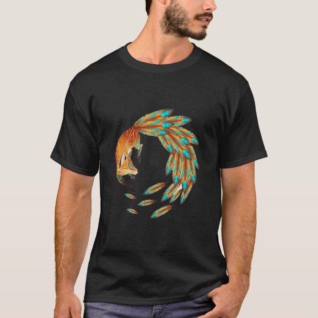 9 T-shirts Fox (Devant)