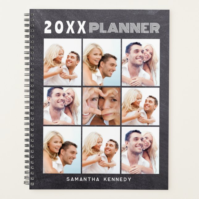 9 Tableau de bord du collage photo Nom personnalis (Devant)