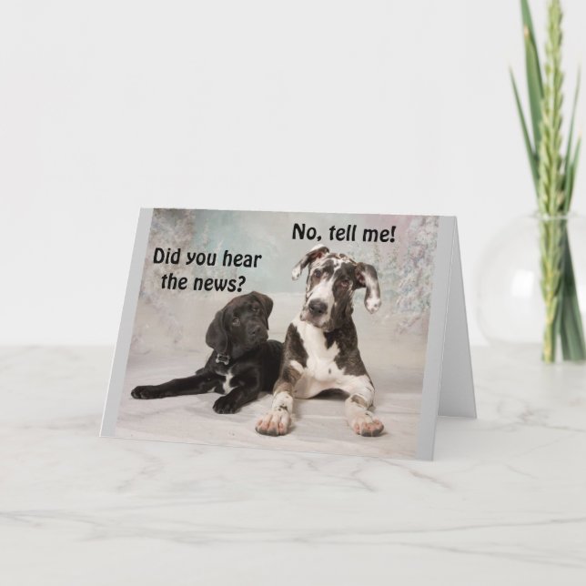 **9e ANNIVERSAIRE** Carte de voeux COOL (Devant)