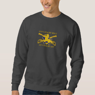 9ème Ęr CAV SWEATSHIRT de division de la CAVALERIE