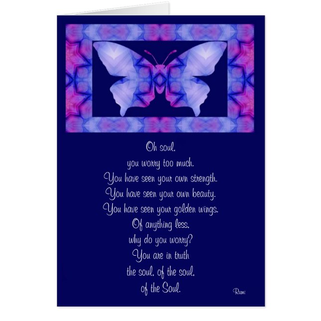 A001 oh âme - papillon Card.1. (Devant)