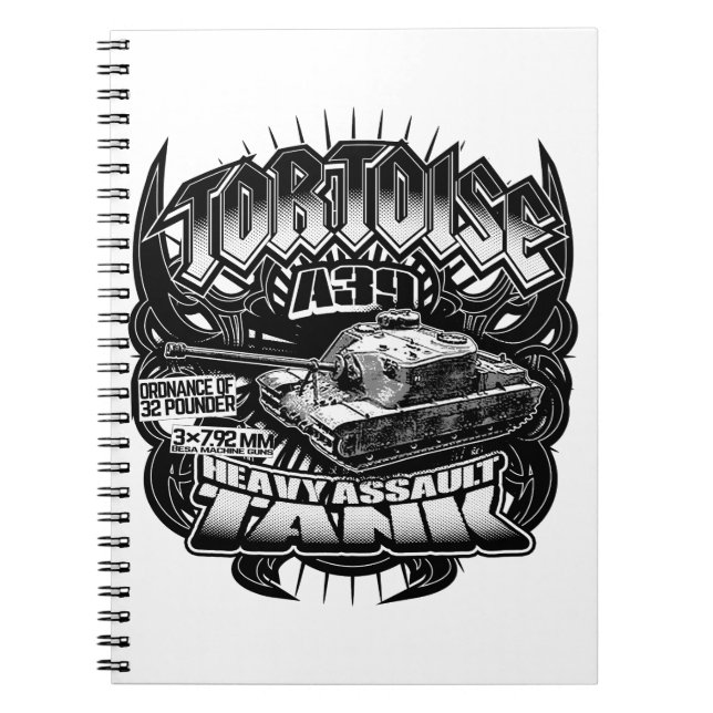 A39 Carnet Tortoise Carnet photo spirale (Devant)